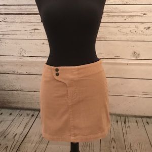 United Colors of Benetton Tan Corduroy Skirt